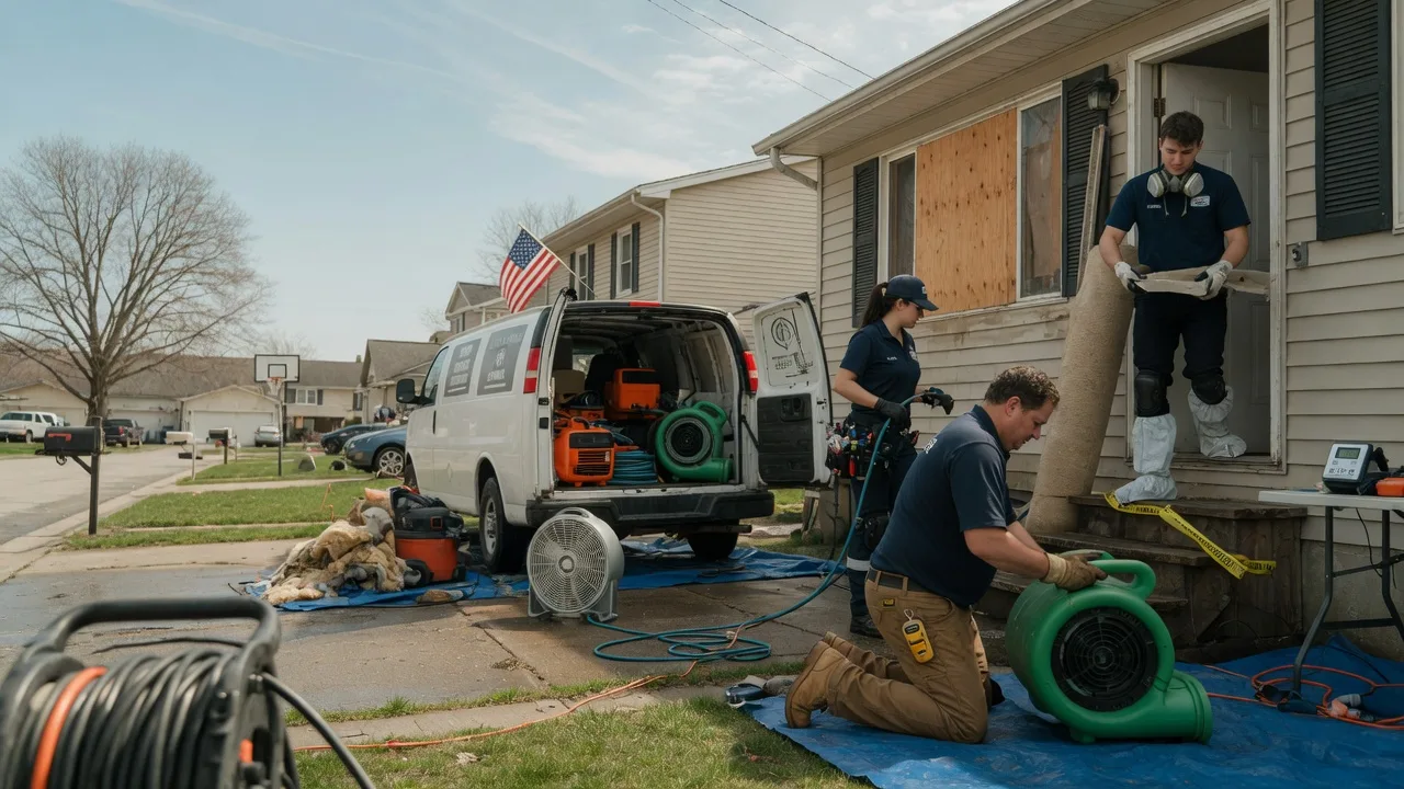 Water Damage Restoration in Kitts Hill, OH near me